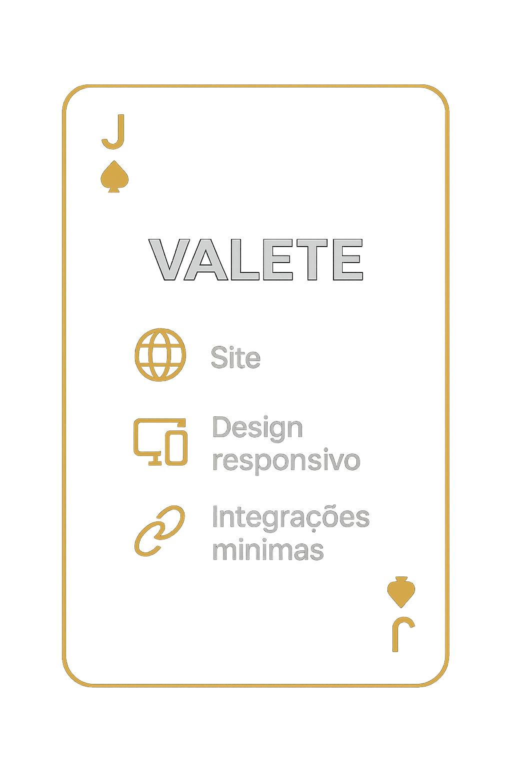 Plano Valete - Presença Digital Essencial